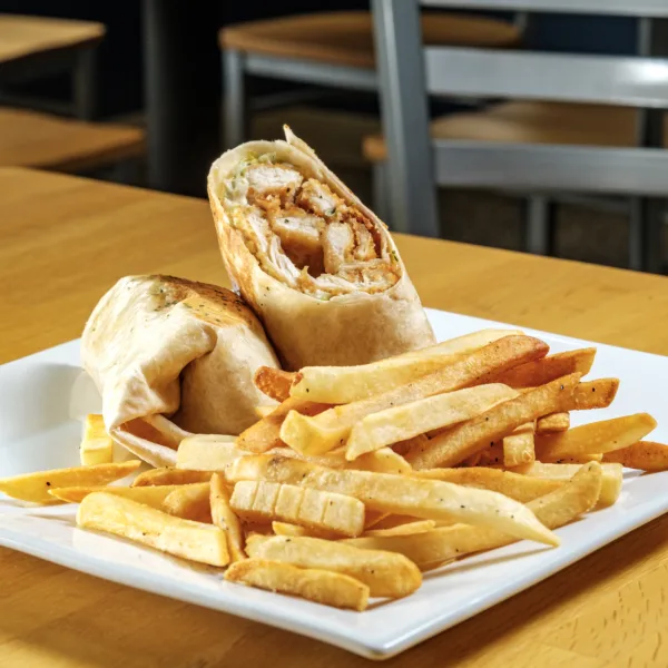 Wrap with Fries